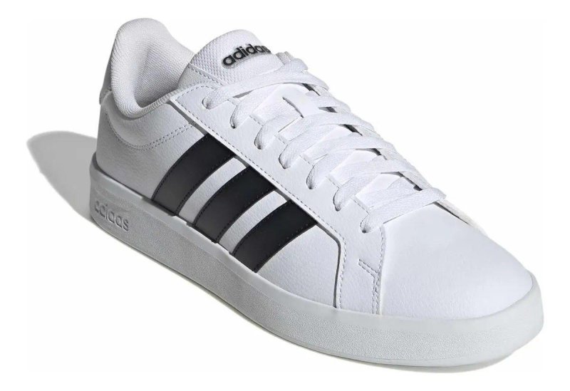 Tênis Masculino Grand Court Base 3.0 adidas Ftwwht/cblack/ftwwht Lisa 40 Br