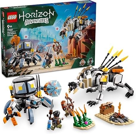 LEGO Horizon Aloy e Varl vs. Carapaça e Dente-Serrado 77037 + Frete Grátis