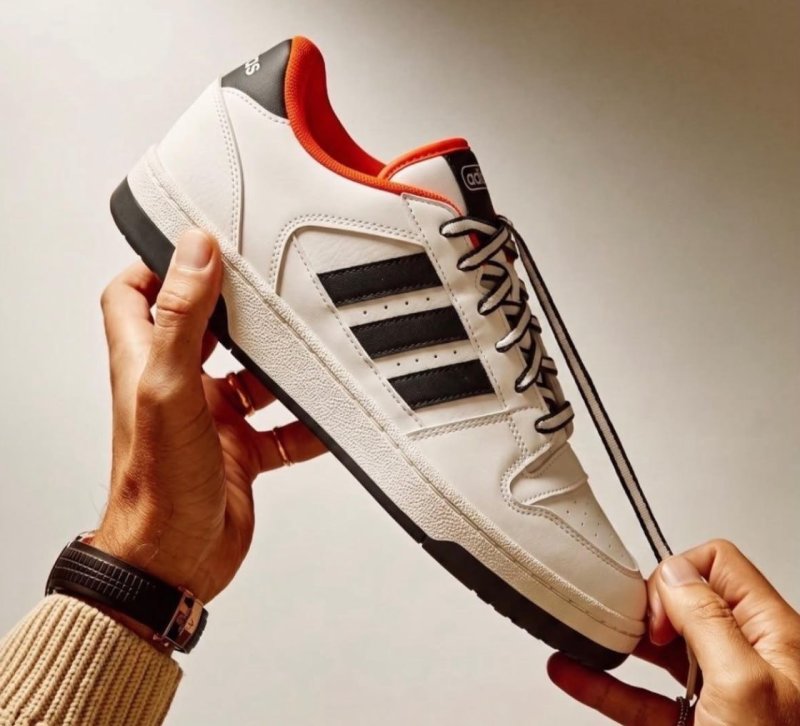 Tênis Masculino Break Start adidas Branco Lisa 42 Br