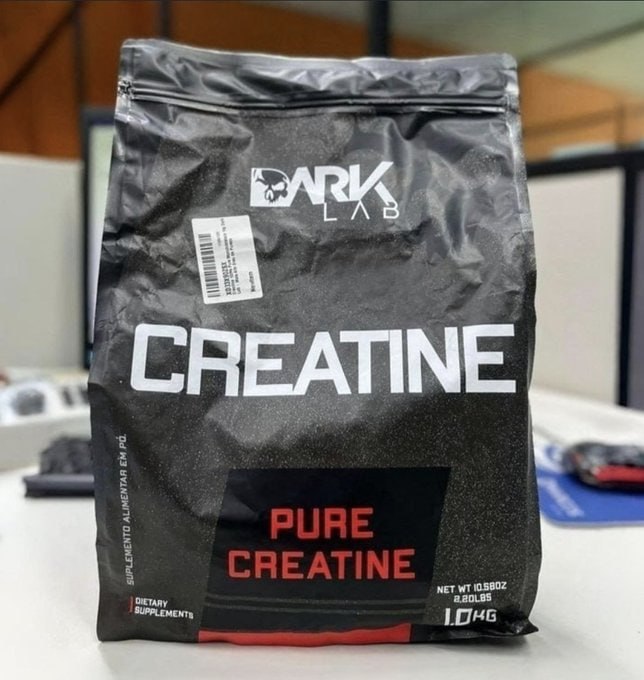Creatina Monohidratada Pura Refil 1Kg Dark Lab - Creatine, Creatina 100% Pura