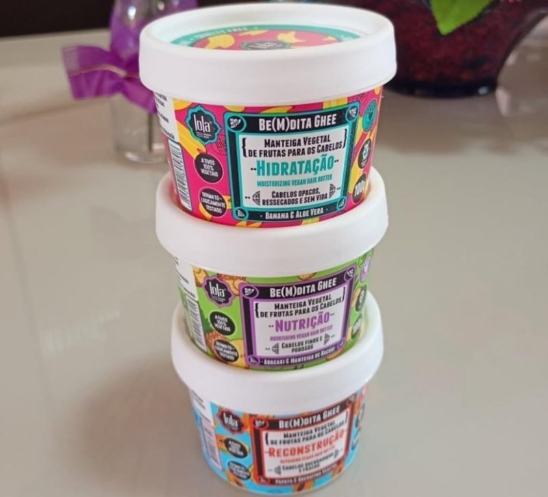 Lola Cosmetics Kit Cronograma Capilar Be(m) Dita Ghee - 3 Produtos