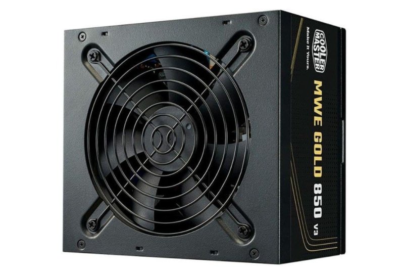 Fonte Cooler Master ATX 3.1 850W MWE GOLD 850 V3 PFC Ativo 80 Plus Gold com Cabo de Força