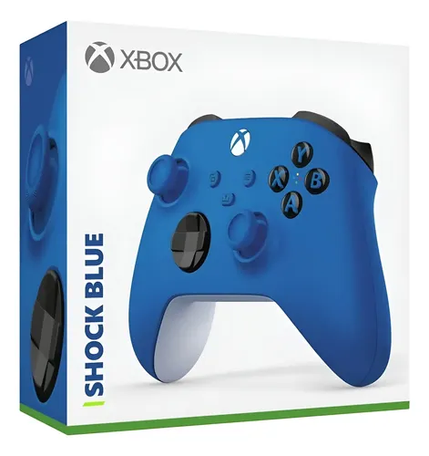 Controle sem fio Xbox - Shock Blue