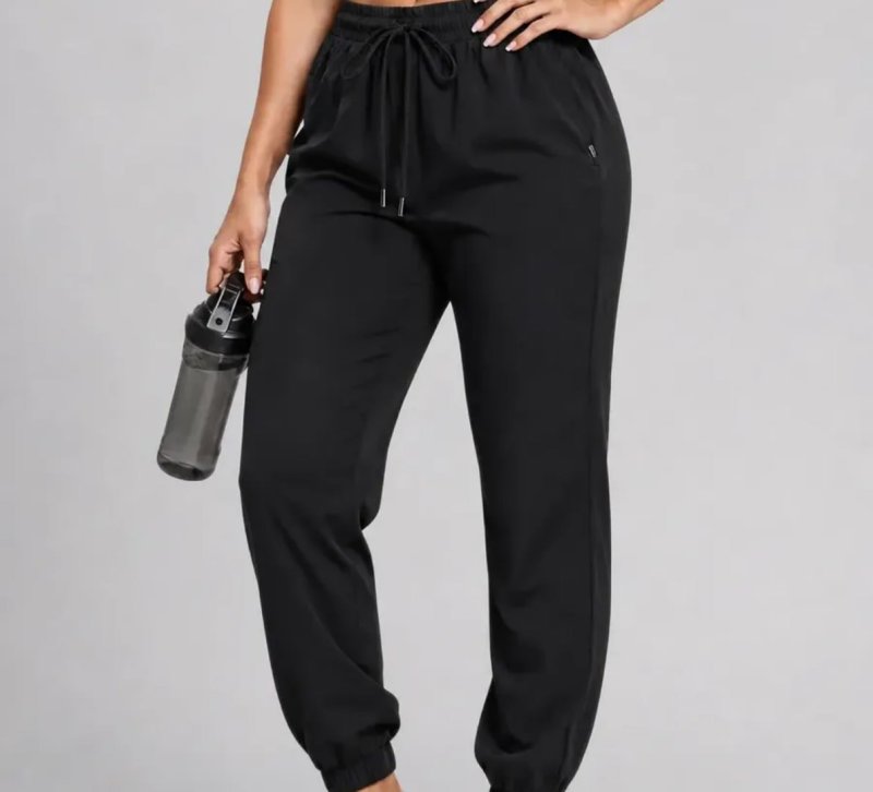 Calça Jogger Tactel Soltinha Slim Academia Esportiva