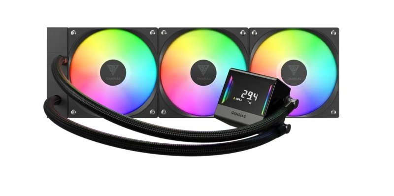 Water Cooler 360mm Gamdias Chione E4-360 Preto Argb V2 Preto