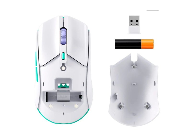 Mouse Gamer HyperX Pulsefire Haste 2 Core Sem Fio, Óptico, Leve e com Bateria de Longa Duração