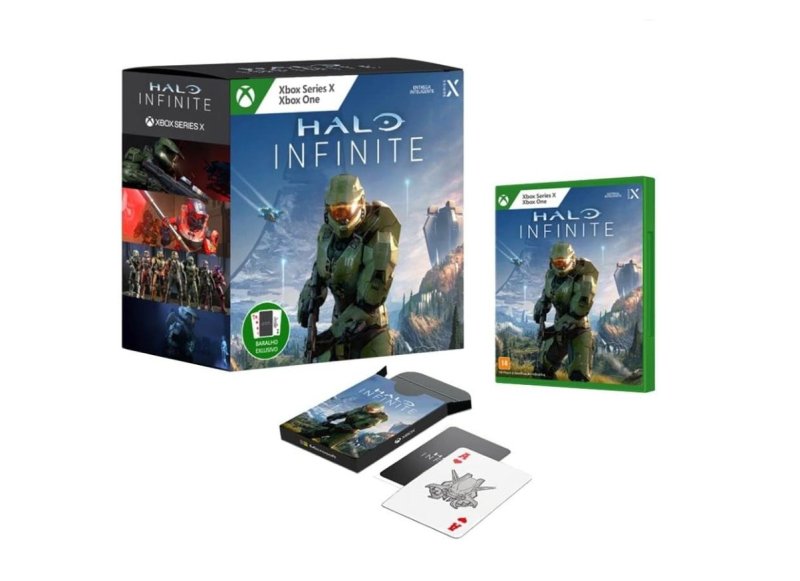 Halo Infinite para Xbox One e Xbox Series X Microsoft + Baralho Exclusivo