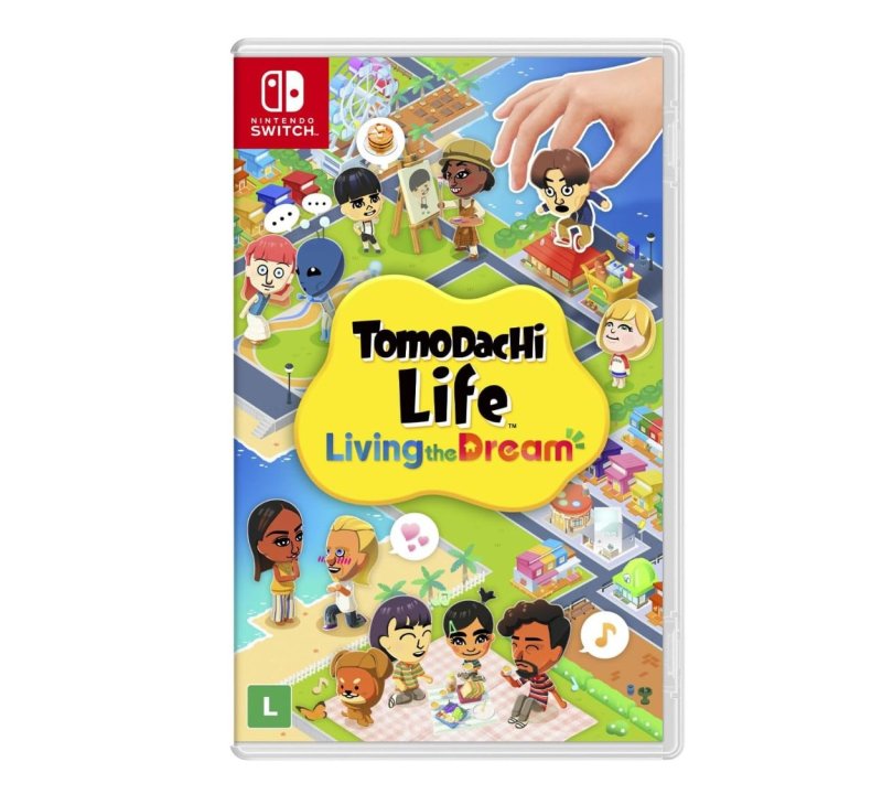 Jogo Tomodachi Life: Living the Dream, Mídia Física, Switch
