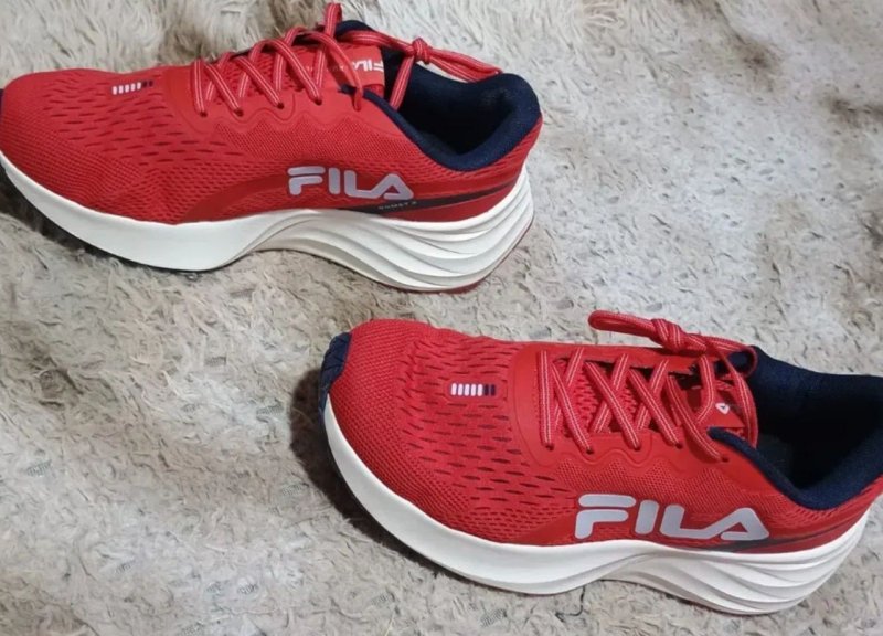 Tênis Fila Masculino Racer Comet 2 Esportivo Corrida Treino