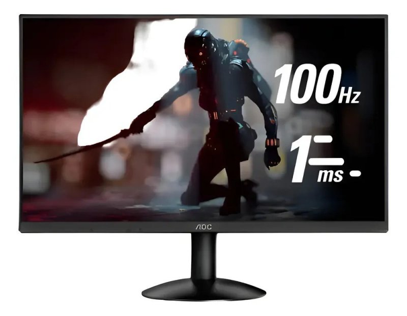 Monitor Gamer 24'' Aoc 24b30hm2 Full HD 100Hz Preto