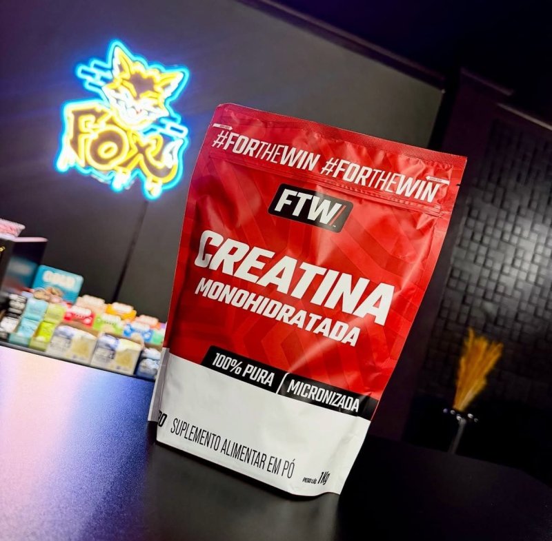 Creatina Monohidratada Pura 1kg - FTW