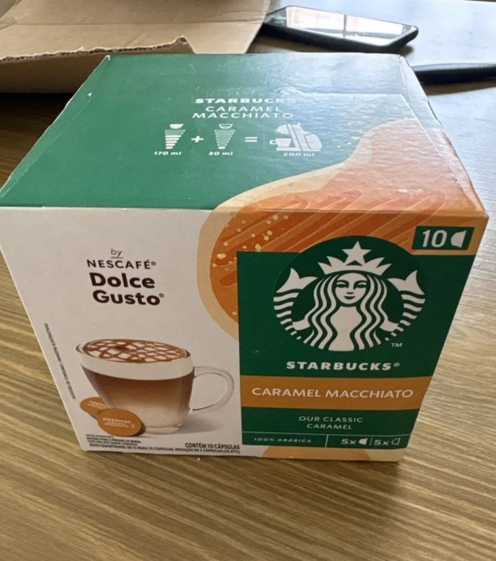 Starbucks Caramel Macchiato by NESCAFÉ Dolce Gusto - 10 Cápsulas