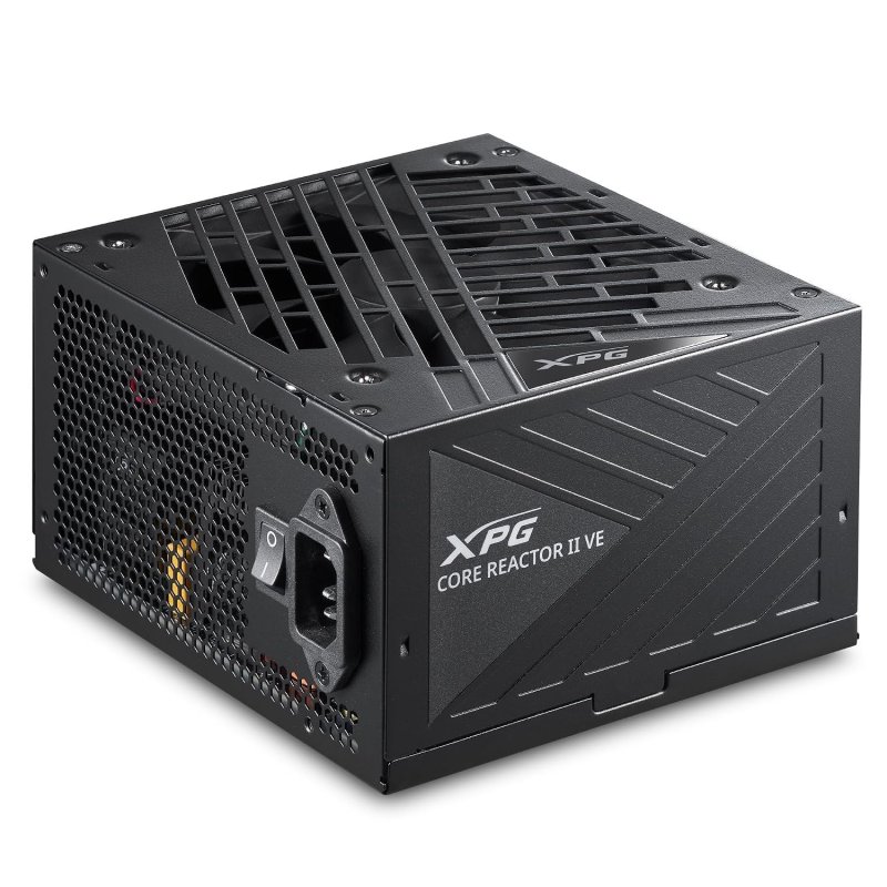 Fonte XPG Core Reactor Ii Ve 850W Fonte de Alimentação ATX Certificação Gold 80 Plus e Cybenetics