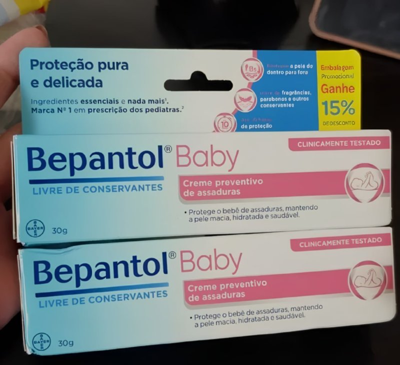 Kit 2 Bepantol Baby Creme Preventivo de Assaduras para Bebês 30g com 15% de Desconto
