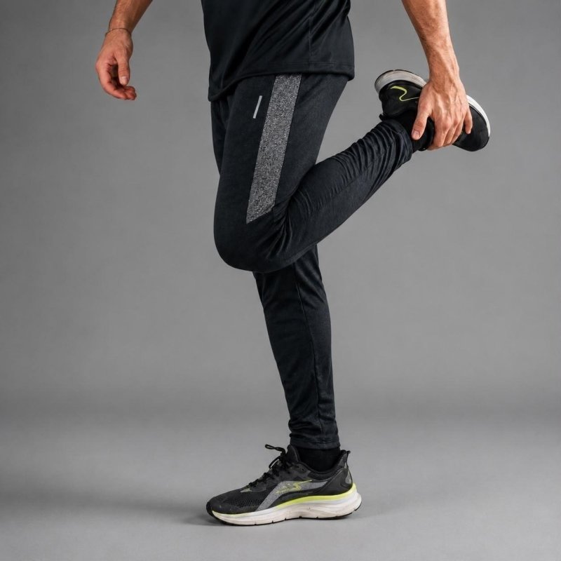Kit 2 Calças Masculinas Jogger Tactel Com Elastano Academia