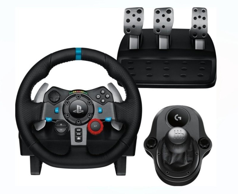 Combo Logitech G29 SE Driving Force com Volante, Pedais e Câmbio