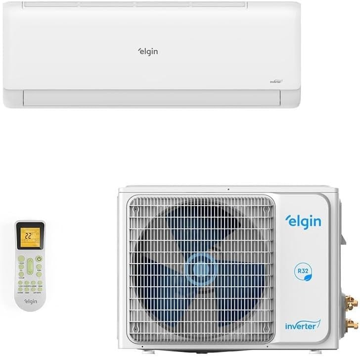 Elgin Eco III Split Inverter 12.000 BTUs - Wi-Fi Quente/Frio R-32