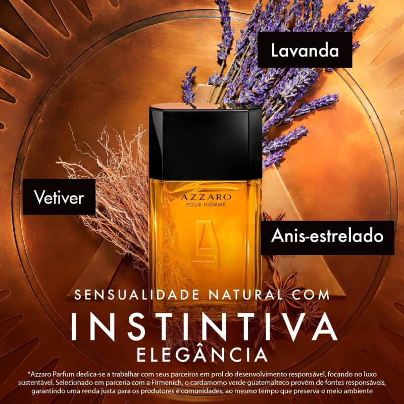 Azzaro Pour Homme - Eau de Toilette - Perfume Masculino