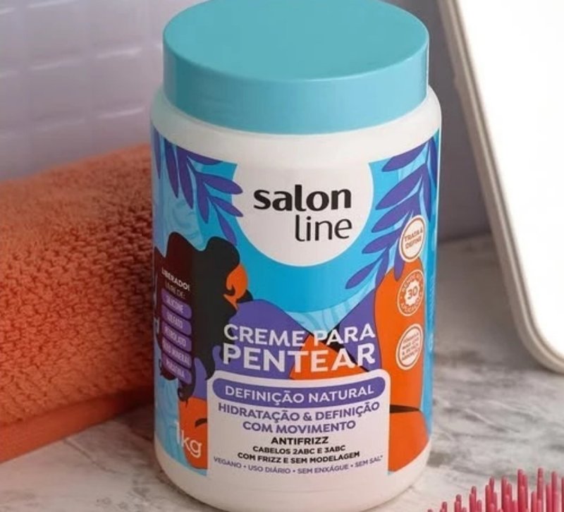 Creme Para Pentear Definição Natural 1kg