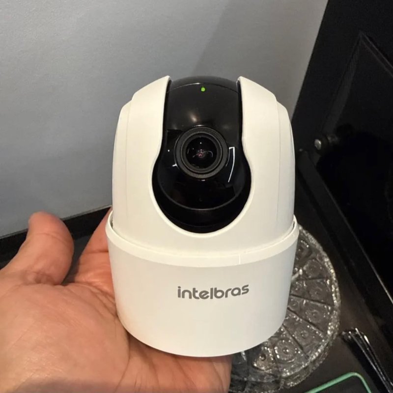 Câmera Inteligente Intelbras Ime 360 3mp Visão 360 Wi-fi Cor Branco