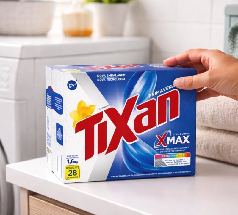 Tixan Ypê Lava Roupas em Pó Primavera 1,6Kg