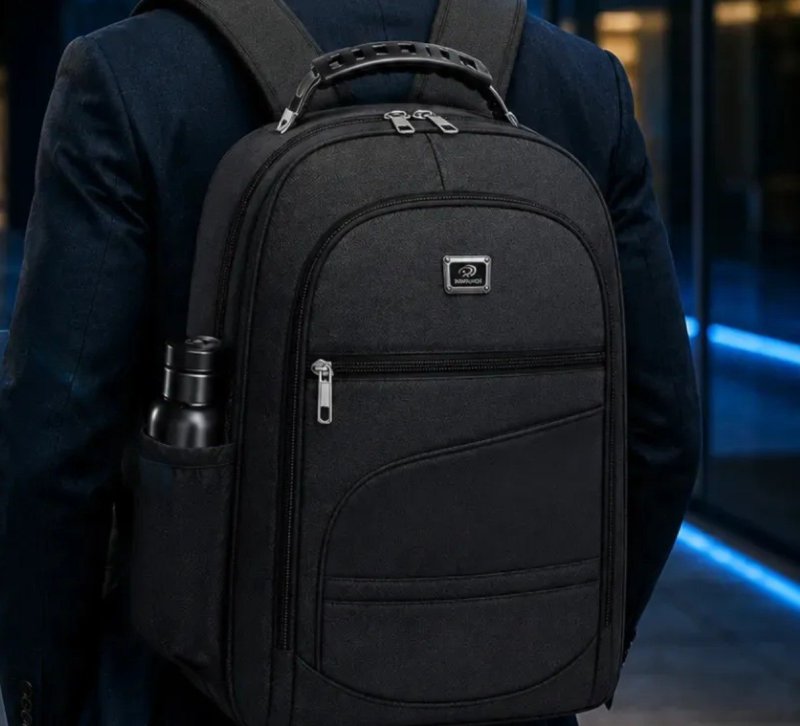 Mochila Grande Alça Reforçada Resistente 6 Bolsos Unissex 60 Litros