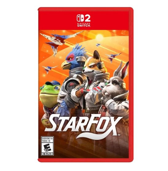 Jogo Star Fox, Mídia Física, Switch 2