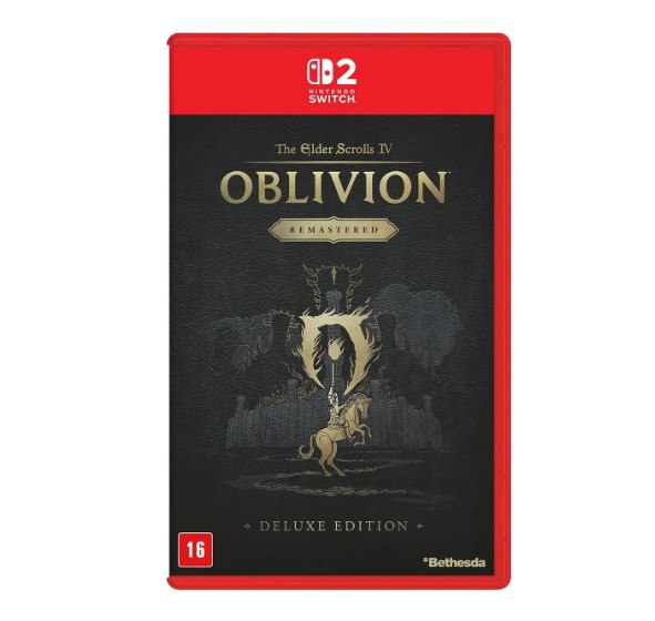 Jogo The Elder Scrolls Iv Oblivion Remastered, Mídia Física, Switch 2