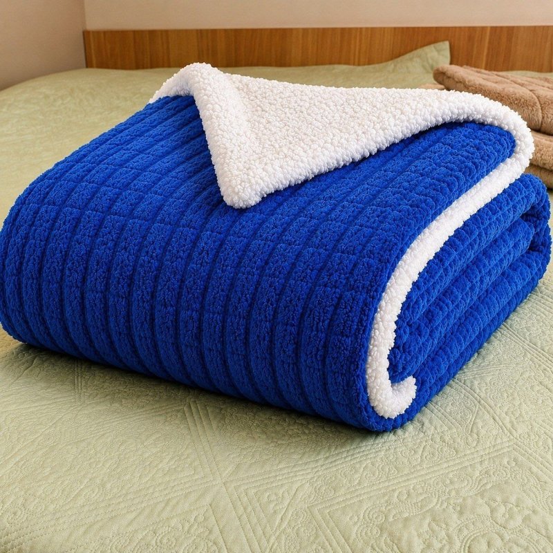 Cobertor Manta De Casal 2,00x1,80 Canelada Sherpa