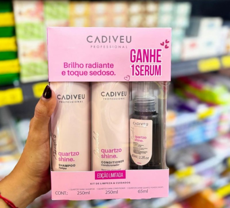 Cadiveu Professional Kit Quartzo Shine (3 Produtos)