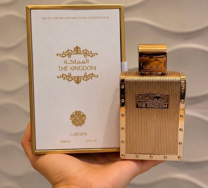 Perfume Árabe The Kingdom Eau De Parfum Lattafa 100ml Para Homens Masculino