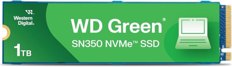 SSD M.2 2280 Western Digital Green SN350 1TB NVME