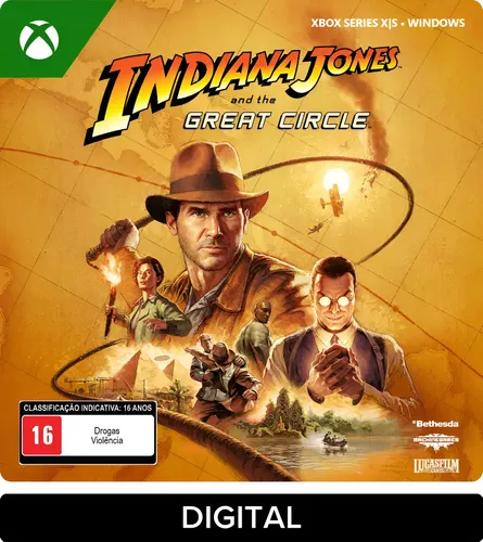 Indiana Jones e o Grande Círculo - Xbox/PC (Digital)