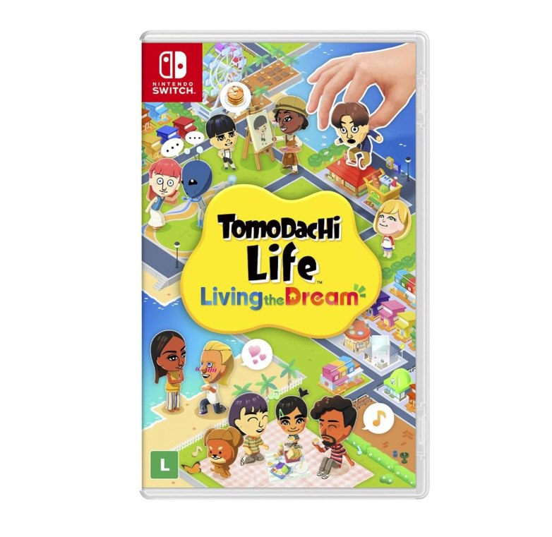 Jogo Tomodachi Life: Living the Dream, Mídia Física, Switch