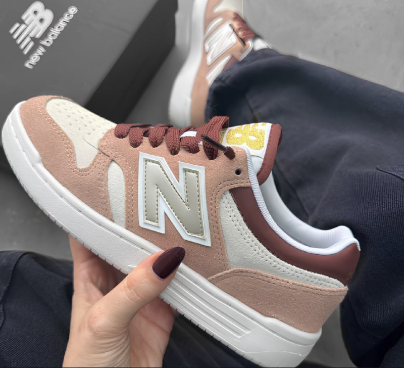 Tênis Casual Masculino E Feminino 480 Low New Balance Bege Liso 41 Br