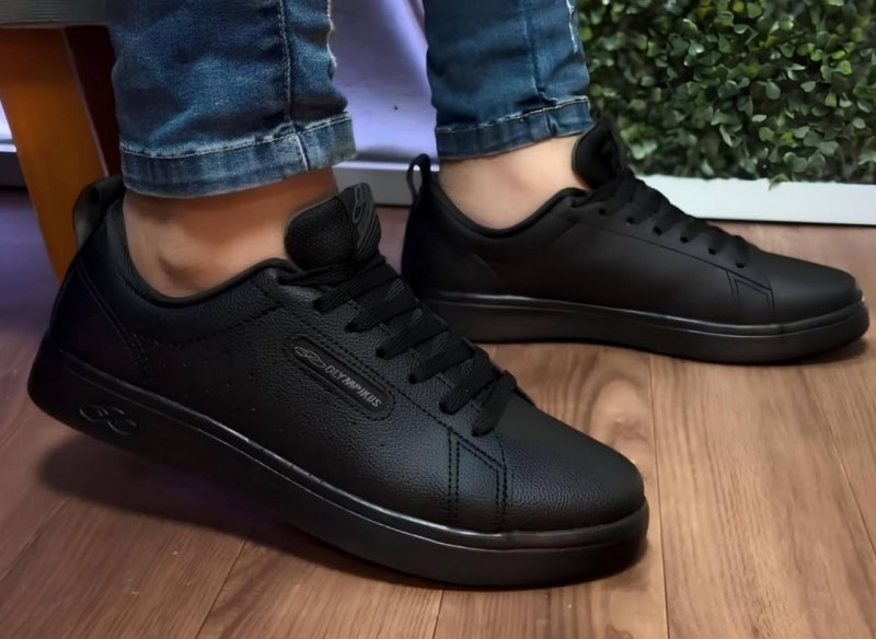 Tênis Casual Masculino Only 2 Olympikus Preto Liso 42 Br
