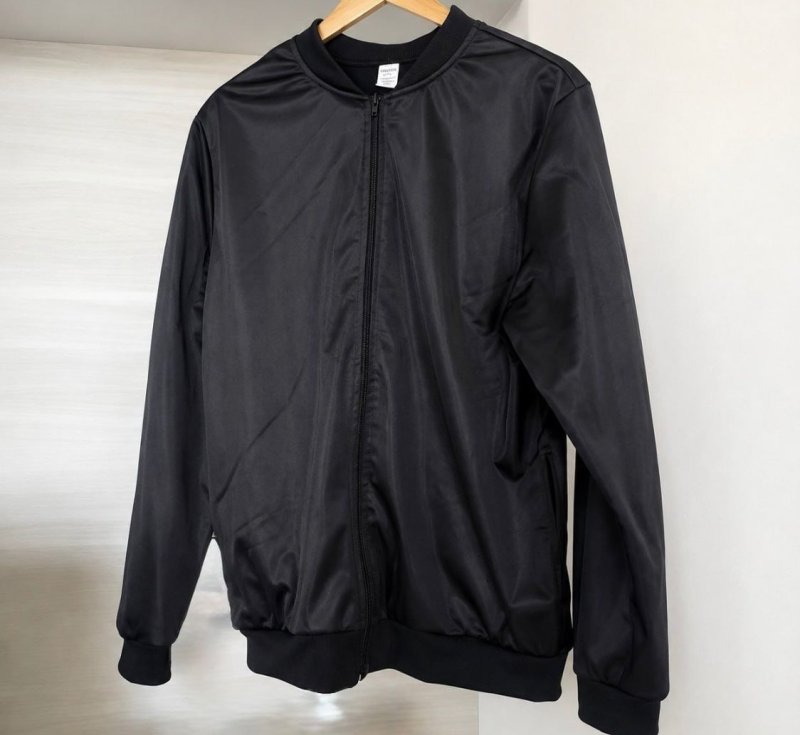 Jaqueta Masculina Bomber Chimpa Com Zíper E Bolsos