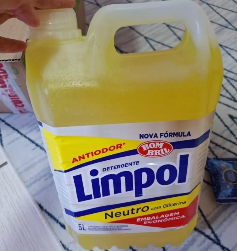 Detergente Neutro com Glicerina Limpol 5 litros