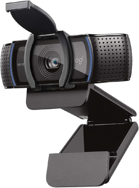 Logitech C920s Webcam Full HD 1080p - Microfone e Tampa Privacidade