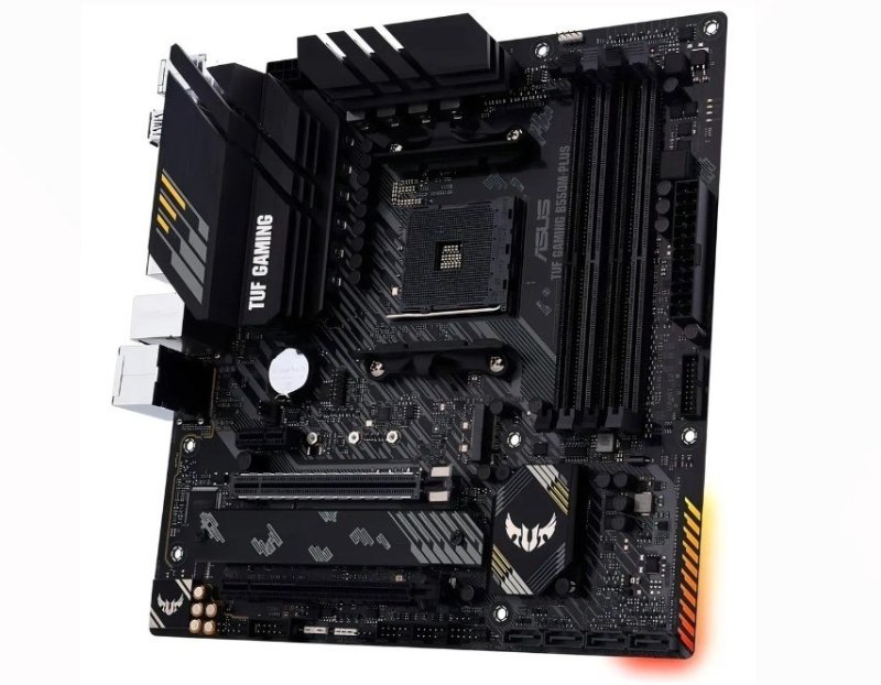 Placa-mãe Asus P/amd Am4 B550m-plus Tuf Gaming