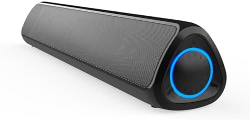 WB Soundbar Bluetooth 5.3, 20W de potência, Bateria 3600mAh e TWS