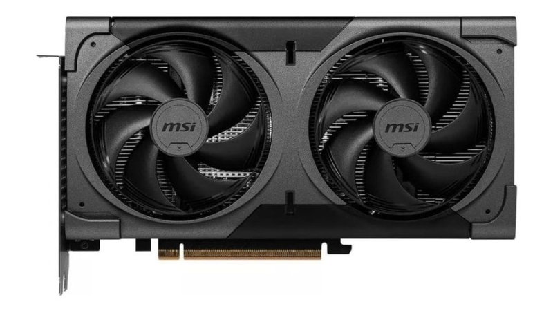 Placa de Vídeo NVIDIA GeForce MSI RTX 5060 Ti Ventus OC Black Plus 2X 16GB