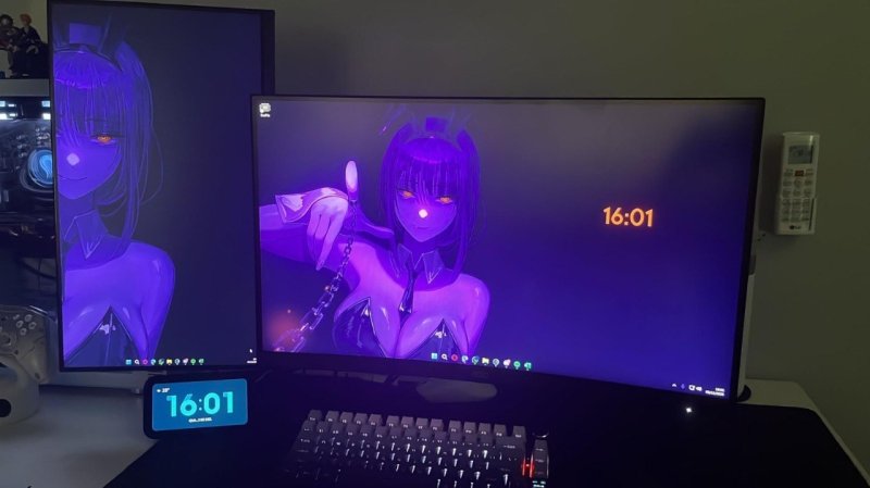 Monitor Gamer Curvo AOC AGON G4Z 27" 300Hz 0,3ms HDR10 Base Ajustável C27G4Z/P + Frete Grátis