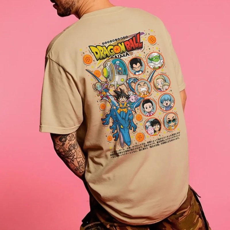 Camiseta Oversized Premium Anime Dragon Ball Daima Ref: 0515 + Frete Grátis