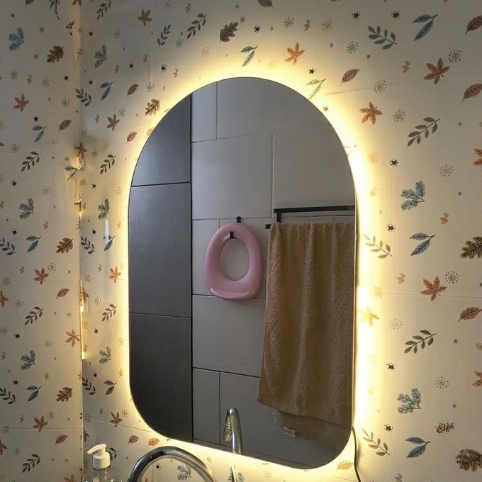 Espelho Orgânico Capela Led 44x64 + Frete Grátis