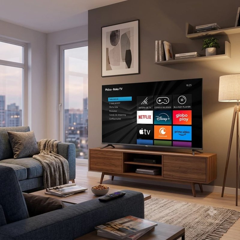 Philco 58" P58vik 4K UHD LED Roku - Dolby Audio HDR10