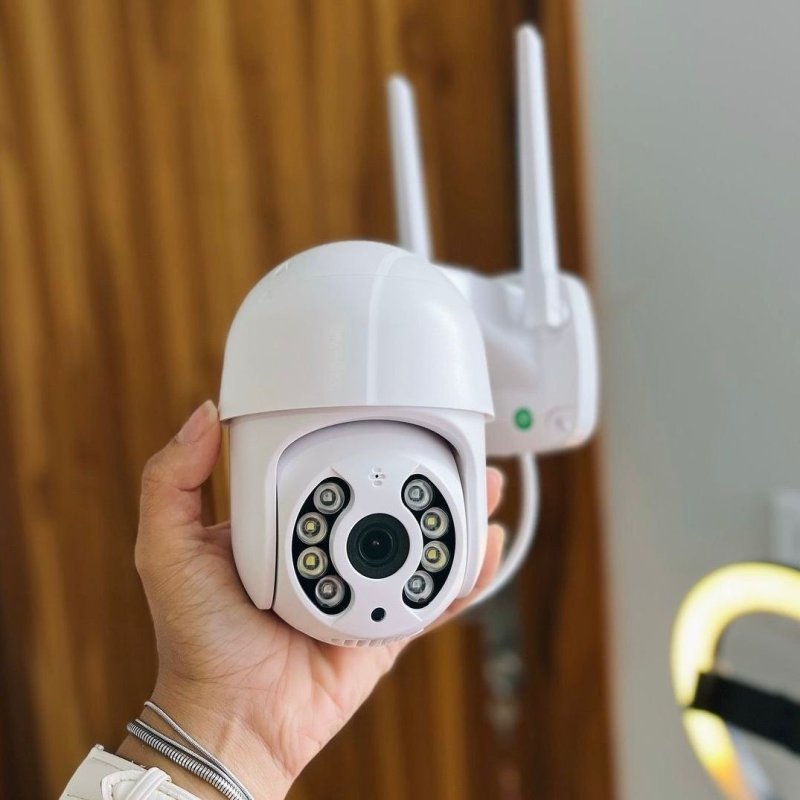 Câmera de Segurança Wifi IP A8 ICSEE Infravermelho Prova d'água