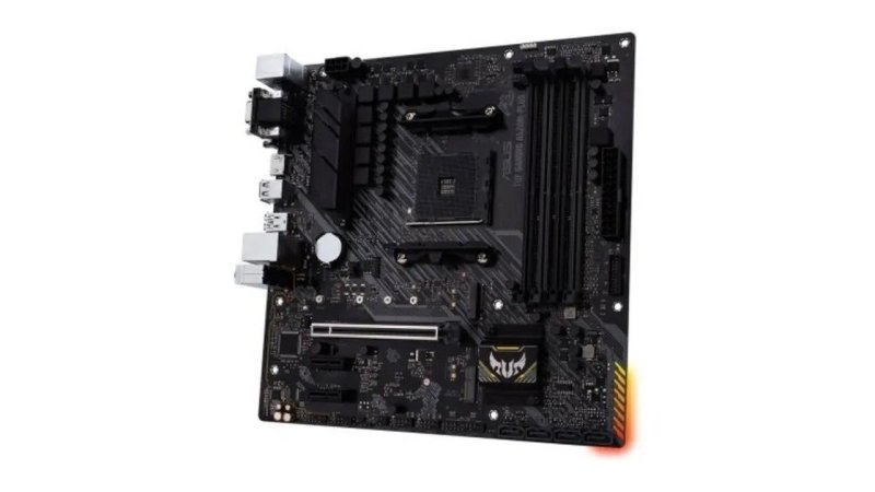 Placa Mãe ASUS Tuf Gaming A520m Plus Ii Am4 DDR4 Matx Preto