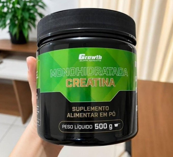 Creatina Monohidratada 500g Growth Supplements