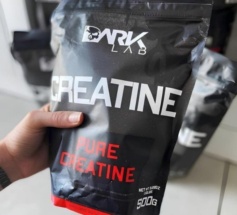 Creatina Monohidratada Pura 500g Dark Lab Unidade Sem Sabor